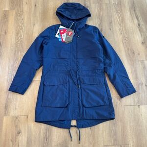 NWT Helly Hansen Boyne Parka Navy Insulated 2.0 Helly Tech Jacket Women's Medium